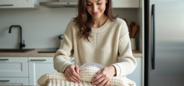 Pourquoi mettre un pull au congélateur ? Astuces et conseils pour bien le faire